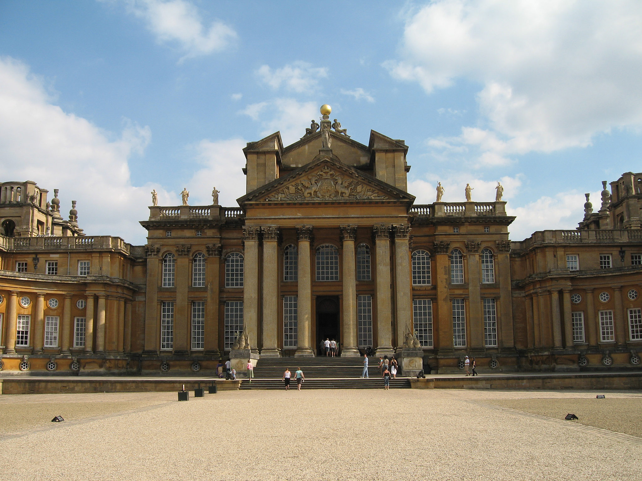 Blenheim Palace, is a monumental stately home situated in Woodstock, Oxfordshire